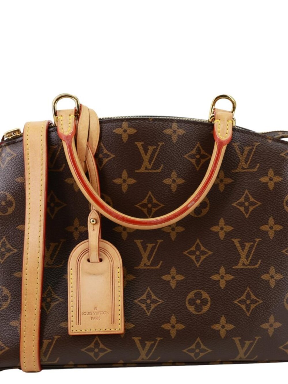 Louis Vuitton  Petit Palais Monogram Canvas Shoulder Bag Brown